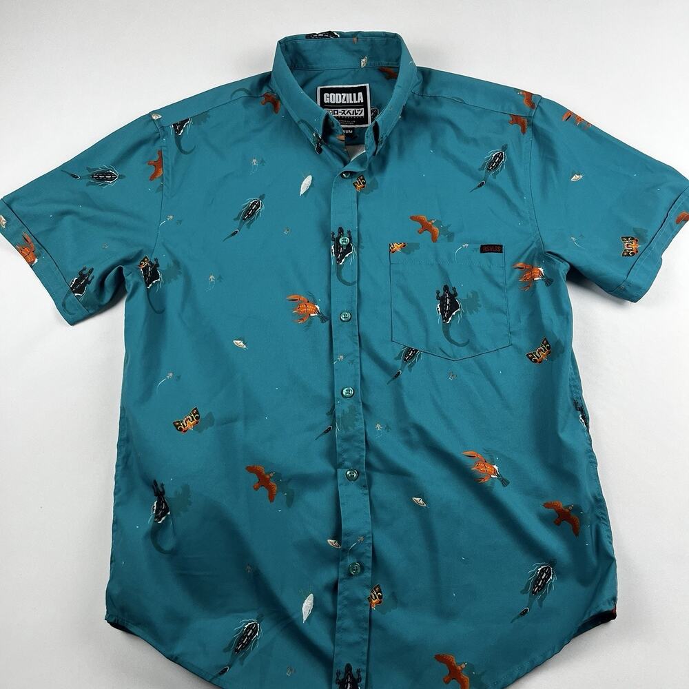 RSVLTS Japan Godzilla Monster Unleashe Shirt Medium SDCC 2023 Exclusive KUNUFLEX